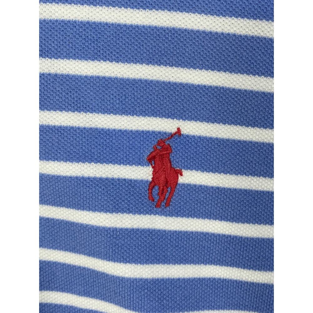 Polo Ralph Lauren Blue Striped Short Sleeve Polo Shirt Mens Size XXL - Picture 11 of 12